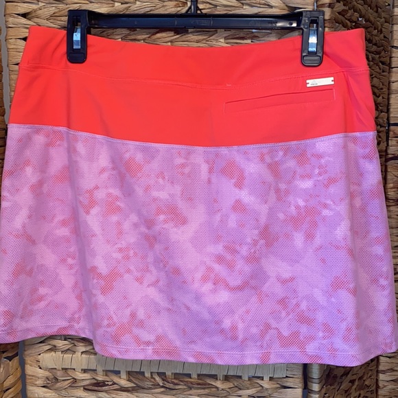 Adidas Mixed Print Golf Skort - Picture 4 of 7